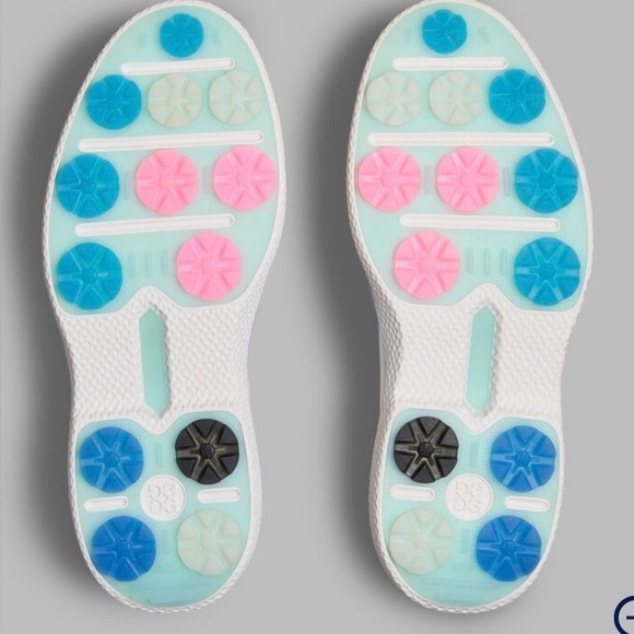 G/Fore Men’s Gallivan2r Split Toe Golf Shoes-White/Blue-Size 12 NIB⛳️ - Picture 3 of 12